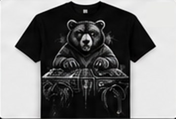 Tee-shirt Ours DJ
